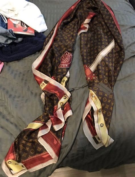 louis vuitton scarf silk men|genuine Louis Vuitton scarf.